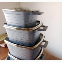 5 Sets Granite Cookware