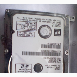 HITACHI 500gb 2.5 Laptop Hard Drive