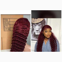 Full Frontal Double Drawn Human Hair