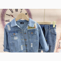 3pcs Boys Denim Set