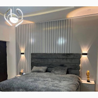 Very Nice 6by6 Upholstery Bedframe With 2side Drawers