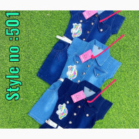 Girls Jean Gown