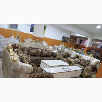 Classic Turkish Royal Fabric Sofa