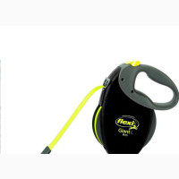 Flexi Giant Neon Reflective Retractable 26#039; Tape Leash