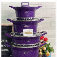 10pcs Royal Dessini Mable Coating Pot