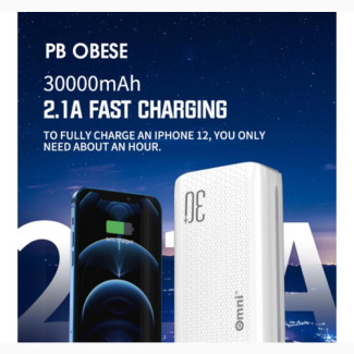 Omni 30000mAh Power Bank with Digital Display