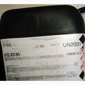 Nitric Acid 68% 35kg Keg