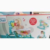 Rocking Chair for Babies - Brand New, Unisex, Green and White