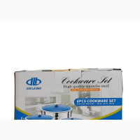 6pcs Stainless Steel Cookware