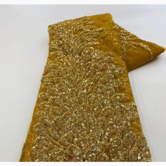 Luxury Hand Beaded Lace