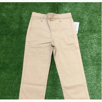 Cat and Jack Boy#039;s Khaki Chinos Trouser
