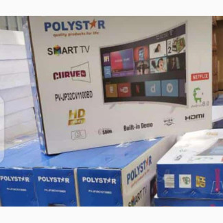 Polystar 32 Inches Curve Smart TV