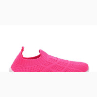Dr Kevin Girls Stretch Slip on Trainers Pink