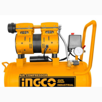 INGCO ACS175246 Silent and Oil Free Air Compressor 0.8hp 24L