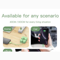 3 in 1 Retractable Charging Cable - Brand New