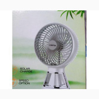 6 Lontor Rechargeable Fan With Led Light - Brand New