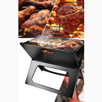 Foldable Charcoal Grill Portable BBQ Grill Lightweight