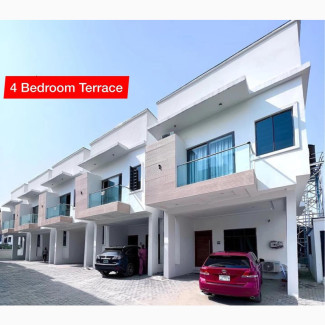 Furnished 4bdrm Townhouse/Terrace in Ikota for Sale