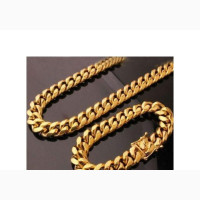 Gold Cuban Link Chain - Trendy and Lasting