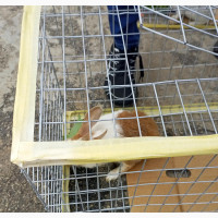 Rabbit Cage - Brand New 25#039;x25#039; Stainless Meshed Wire 1#039;x2#039;