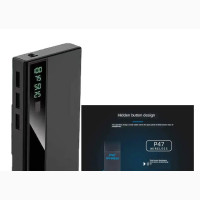 40, 000mah Power Bank With P47 Wireless Bluetooth Headset
