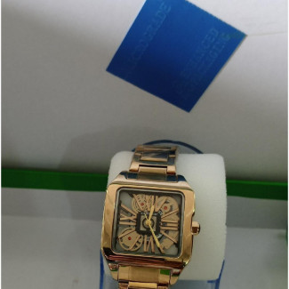 Cartier Gold Color Chain Wrist Watch