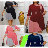 Stylish Ladies Pleated Formal Dress for Sale