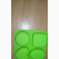 4 Cavities Multishape Silicone Resin Mold