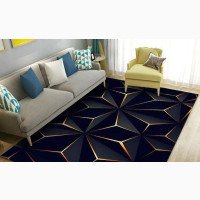 Luxurious Living Room Center Rug - Home Interiors