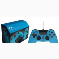 Gioteck VX-4 Sony 2.5 M Wired Controller - Blue - PS4 PC