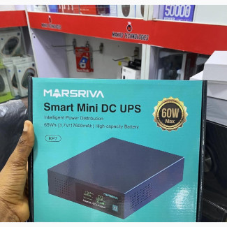 Marsriva Kp7 | Smart Mini DC UPS 60W 17600mah/3.7v