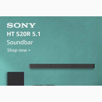 Sony HT S20R 5.1 400W Soundbar Wireless Foreign Use