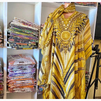 Correct Indian Bubu Gowns, To Give You That Rich Aunty Look
