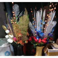 Ml Polished Wood Flower Vase Large Size