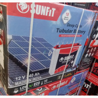 Sunfit 220ah Tubular Batteries - 2 Years Warranty