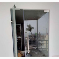 Tempered Glass Swing Door
