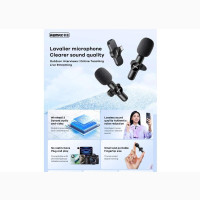 Remax One-to-Two Live-Stream Wireless Microphone