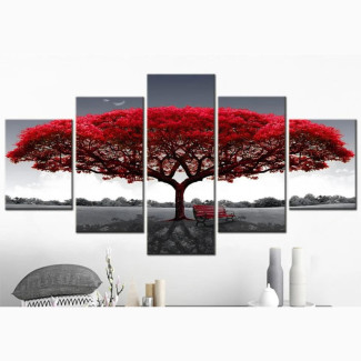 Colorful Abstract Canvas Painting