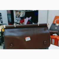 Women#039;s Brown Pure Leather Hand Bags
