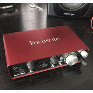 Focusrite Scarlett 2i2 2nd Gen Soundcard