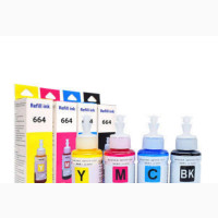 Compatible 644 Full Ink of 4 Colors for Epson Printers_ 70ml
