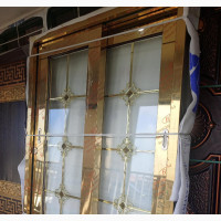 5ft Sliding Copper Glass Door