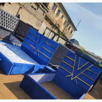 4’/6 ) Padded Quality Standard Bedframe