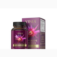 Vinia Resveratrol 30 Capsules Boost Nitric Oxide Production