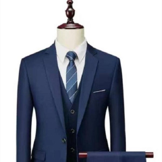 Exclusive 3pcs Turkish Suit + Free Premium Tie or Metal Cuff