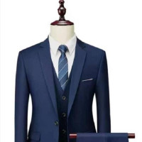 Exclusive 3pcs Turkish Suit + Free Premium Tie or Metal Cuff