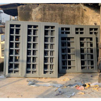 Casement Windows With Net Burglary