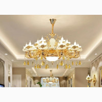 Golden Chandelier for Royal Concepts - Royal Heritage Brand