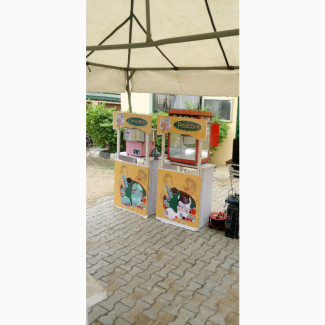 Pop Corn Candy Floss and Ice Cream