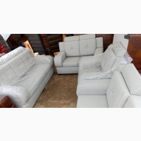 Quality 7 Seater Living Room Leather Sofa Chair
